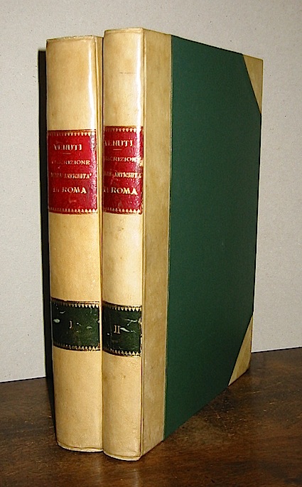 Ridolfino Venuti Accurata e succinta descrizione topografica delle antichità  di Roma dell'abate Ridolfino Venuti cortonese presidente all'Antichità  romane. Edizione terza che contiene oltre le nuove scoperte ed aggiunte altre interessanti note ed illustrazioni di Stefano Piale romano... Parte I (e Parte II) 1824 in Roma presso Pietro Piale e Mariano De Romanis